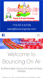 Mobile Screenshot of bouncingonair.com